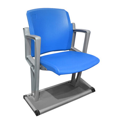 UV-bestendig, brandwerend plastic stadionstoeltje met 5 jaar garantie voor binnen- en buitenevenementen