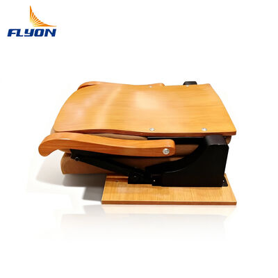 Duurzame zachte paddenbare opneembare tribunes verstelbare voorgezette gepoleerde stoelen voor bioscopen conferentiezalen & evenementen