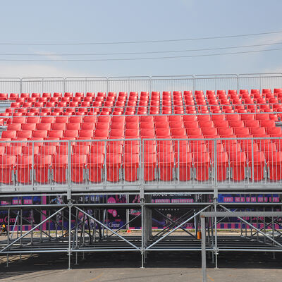 Goede prijs Tijdelijke aluminium bleachers met 5 jaar garantie voor eenvoudige installatie en modulaire assemblage online