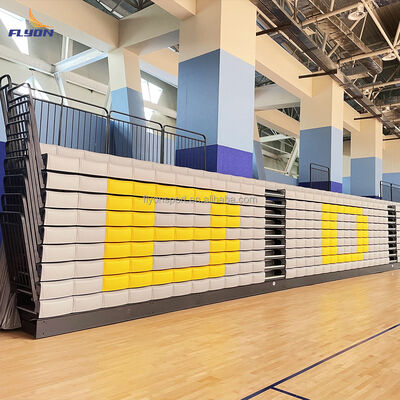 Goede prijs Nova Seats HDPE Materiaal Intrekbare Tribunes met Aanpasbare Kleur voor Gymnasium en School online