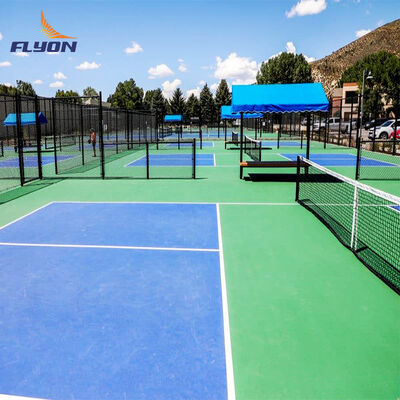Goede prijs Professionele anti-slip draagbare pickleball Court Mat met duurzame 3 mm dikte voor buitengebruik online
