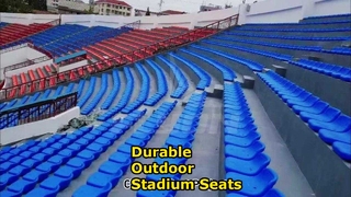 Chang-L duurzame kunststof stadionstoelen, gebouwd om lang mee te gaan