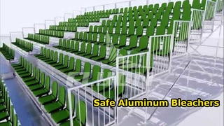 Aluminium tribunes Brandbestendig 2 jaar garantie